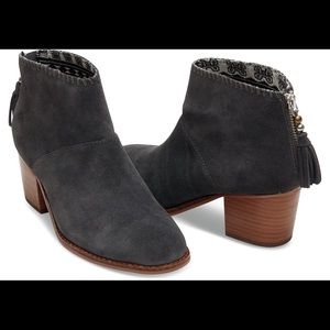 ISO gray toms booties